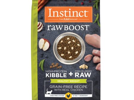 Natures Variety Instinct Cat Raw Boost Healthy Weight Chicken 4.5Lb Grain free Fashion