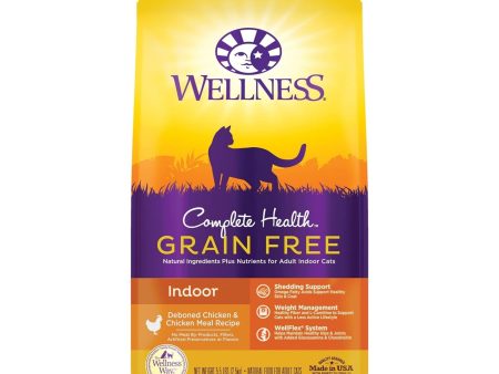 Wellness Cat Complete Health Grain-free Indoor Debone Chicken 5.5Lb Adult on Sale