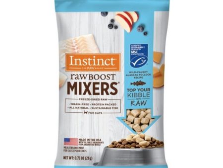 Natures Variety Instinct Raw Boost Mixers Cat Freeze-dried .75oz. Alaskan Pollock Topper (Case of 8) Online