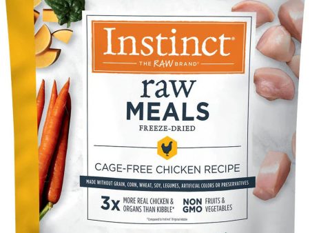 Natures Variety Cat Instinct Raw Meal Freezedried Real Chicken 9.5oz Hot on Sale