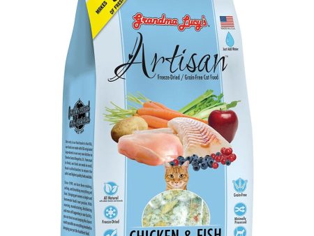 Grandma Lucys Cat Freeze-Dried Artisan Grain Free Chicken and Fish 1Lb Fashion