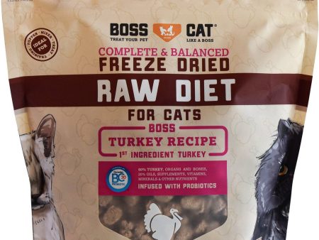 Boss Cat Freeze Dried 9oz Turkey Discount