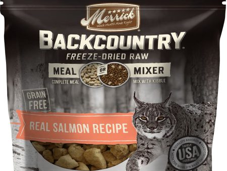 Merrick Cat Backcountry Freeze-Dried Salmon Mixer 4oz. Online Hot Sale