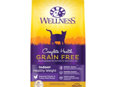 Wellness Cat Complete Health Indoor Healthy Weigt 5.5Lb Grain-free Chicken Turkey For Sale