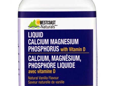 WESTCOAST NATURALS Calcium Magnesium Phosphorus with Vit D (360 ml) For Sale