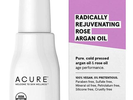 ACURE Rejuvenating Rose Argan Oil (30 ml) For Cheap