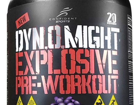 CONFIDENT SPORTS Dynomight (Grape Rush - 420 g) Online now