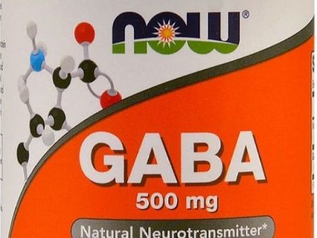 NOW Gaba 500 mg + with B6 (100 caps) Fashion