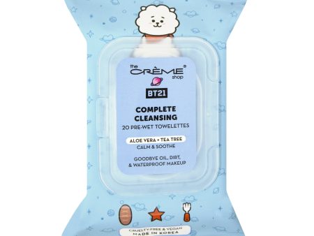 RJ Complete Cleansing Towelettes - Aloe Vera & Tea Tree (20 Pre-Wet Towelettes) Online