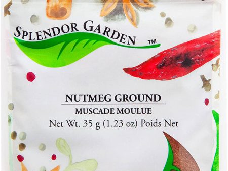 SPLENDOR GARDEN Organic Nutmeg Ground (454 gr) For Cheap