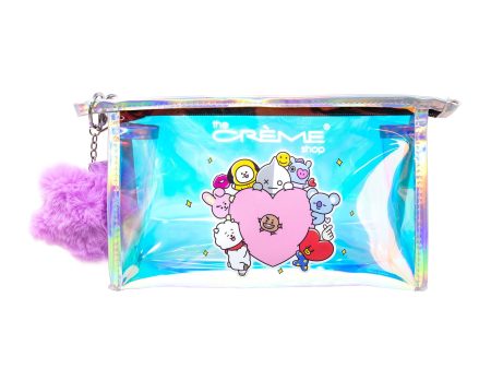 The Crème Shop | BT21: Holographic Travel Pouch on Sale