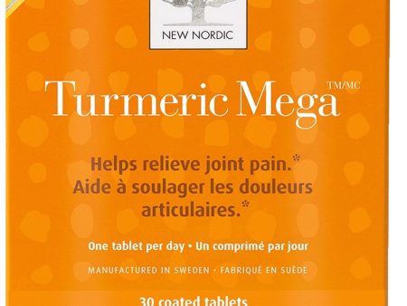 NEW NORDIC Tumeric Mega ( 30 Tablets) Discount