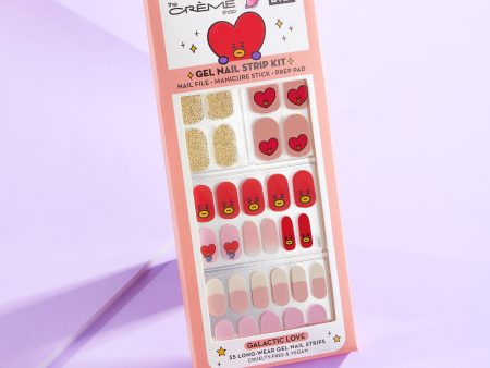 The Crème Shop | BT21: TATA Galactic Love Gel Nail Strips (Set of 35) on Sale