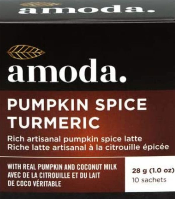 AMODA Pumpkin Spice Turmeric Latte Blend (10 sachets) Discount