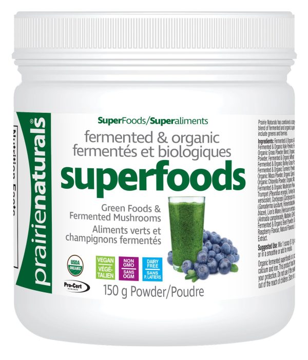 PRAIRIE NATURALS Fermented & Organic SuperFoods (150 gr) Online Sale