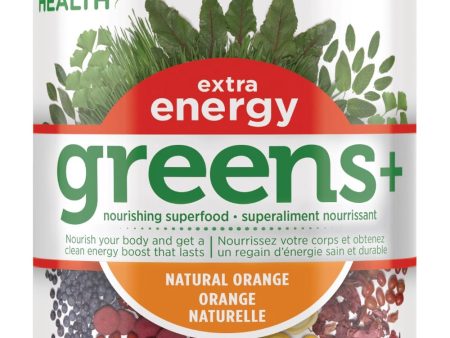 GENUINE HEALTH Greens+ Extra Energy (Orange - 199 g) Online Sale