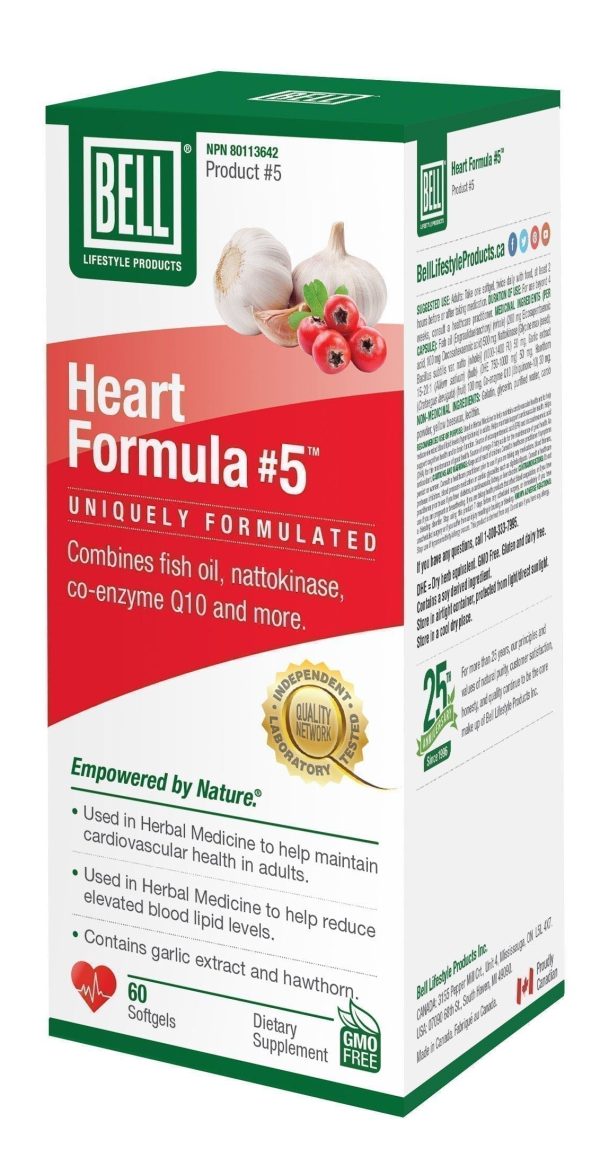 BELL Heart Formula #5 (60 sgels) on Sale