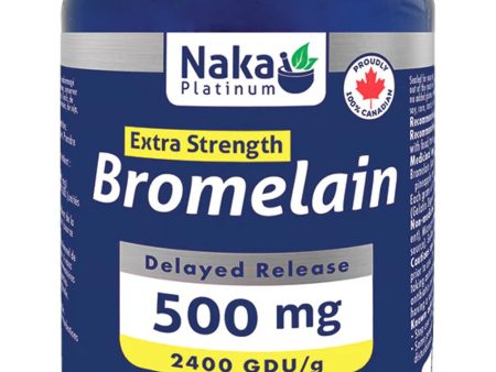 Naka Platinum Bromelain (500 mg - 150 veg caps) Online Hot Sale