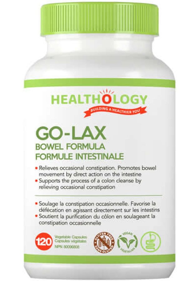 HEALTHOLOGY Go Lax Bowel Formula (120 veg caps) Online Sale