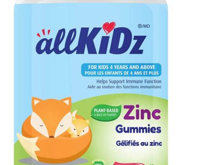 ALLKIDZ NATURALS Zinc (90 Gummies) For Discount