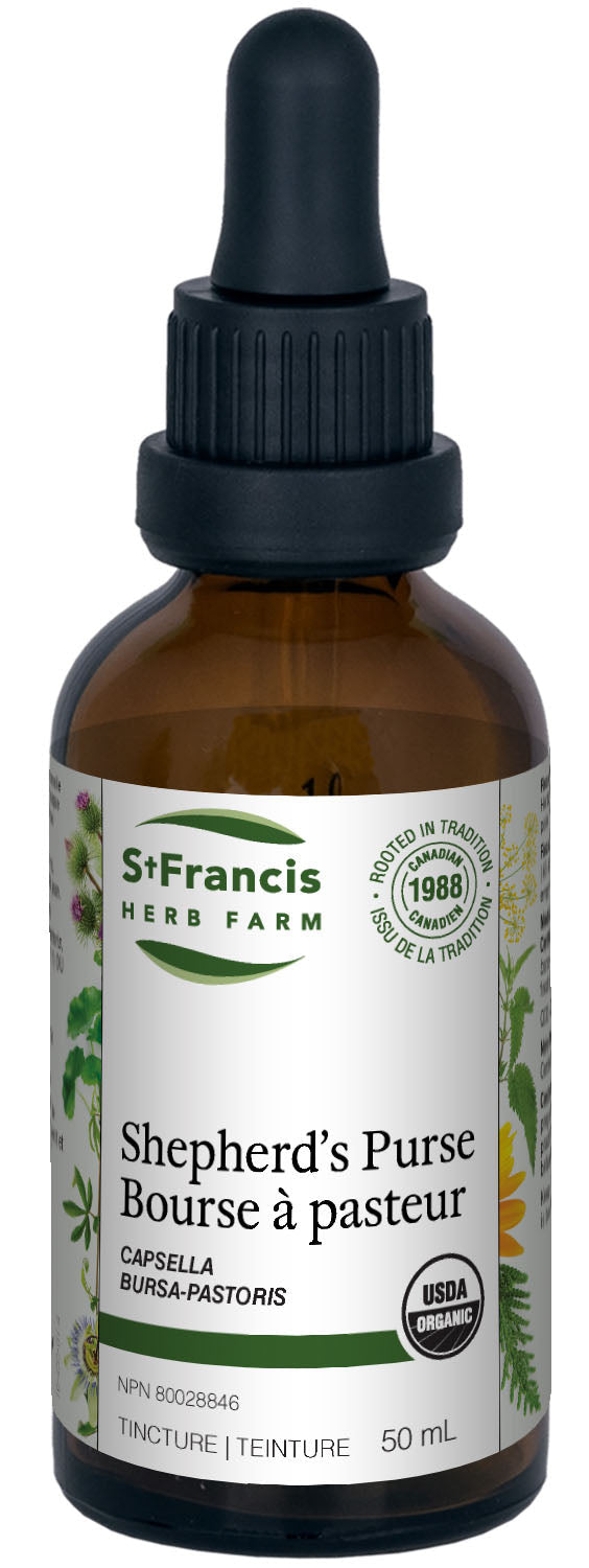 ST FRANCIS HERB FARM Shepherd s Purse Tincture (50 ml) Online Sale