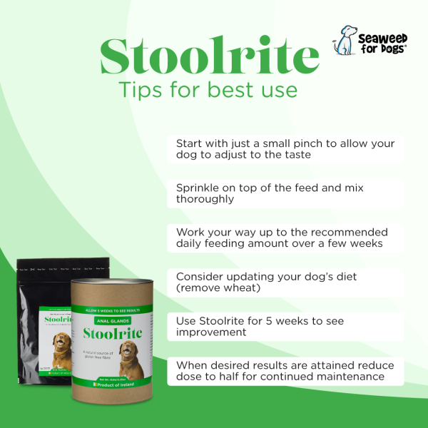 Stoolrite | Natural Stool Former Packed with Fibre for Dogs Fashion