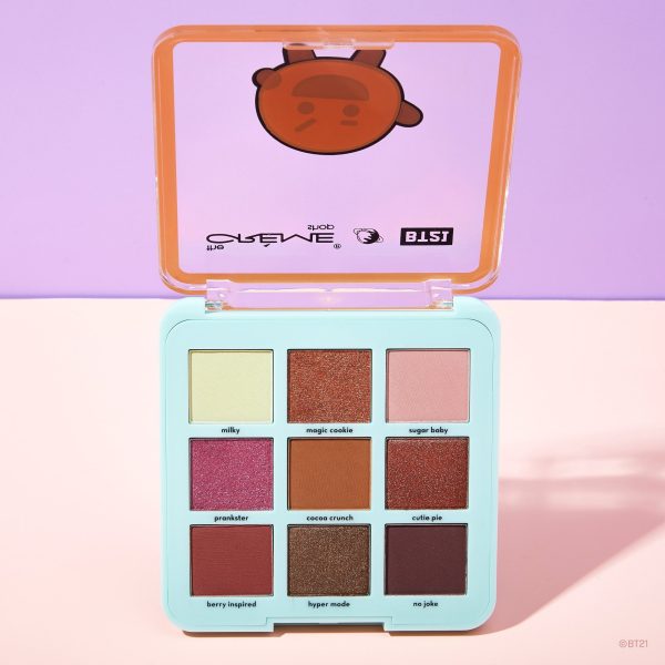 The Crème Shop | BT21: COCOA CRUNCH Eyeshadow Palette - SHOOKY For Cheap