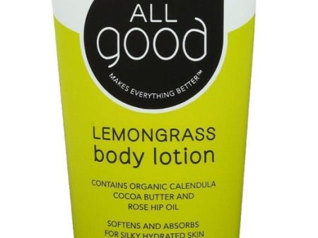 ALL GOOD Lemongrass Body Lotion (177 ml) Discount