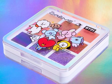 The Crème Shop | BT21: UNIVERSTAR POP Eyeshadow Palette Discount