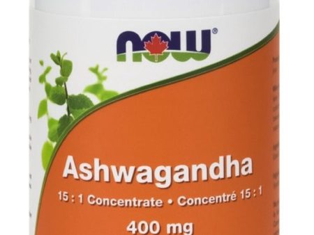 NOW Ashwaganda (400mg - 90 caps) Hot on Sale