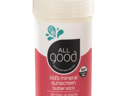 ALL GOOD SPF 50 Kids Sunscreen Butter Stick (57 gr) Online Sale