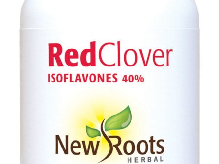 NEW ROOTS Red Clover Isoflavones (60 caps) on Sale