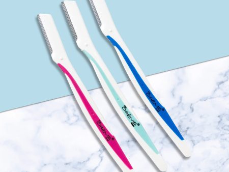 Fuzz Off! Angled Brow Razors (Set of 3) For Sale