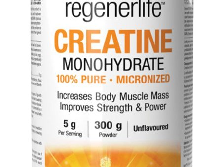 REGENERLIFE Creatine Monohydrate (Unflavoured - 300 gr) Fashion