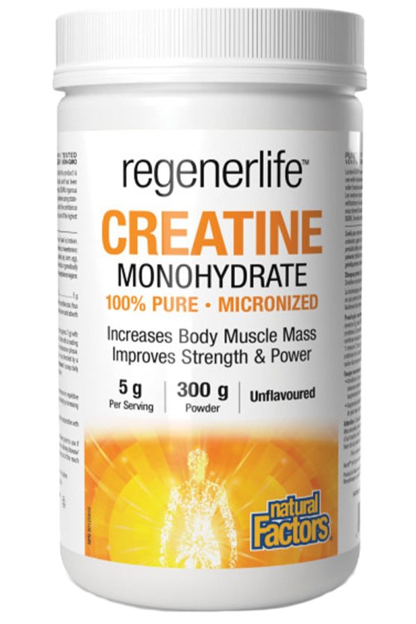 REGENERLIFE Creatine Monohydrate (Unflavoured - 300 gr) Fashion