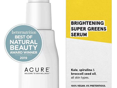 ACURE Brightening Super Greens Serum (30 ml) on Sale