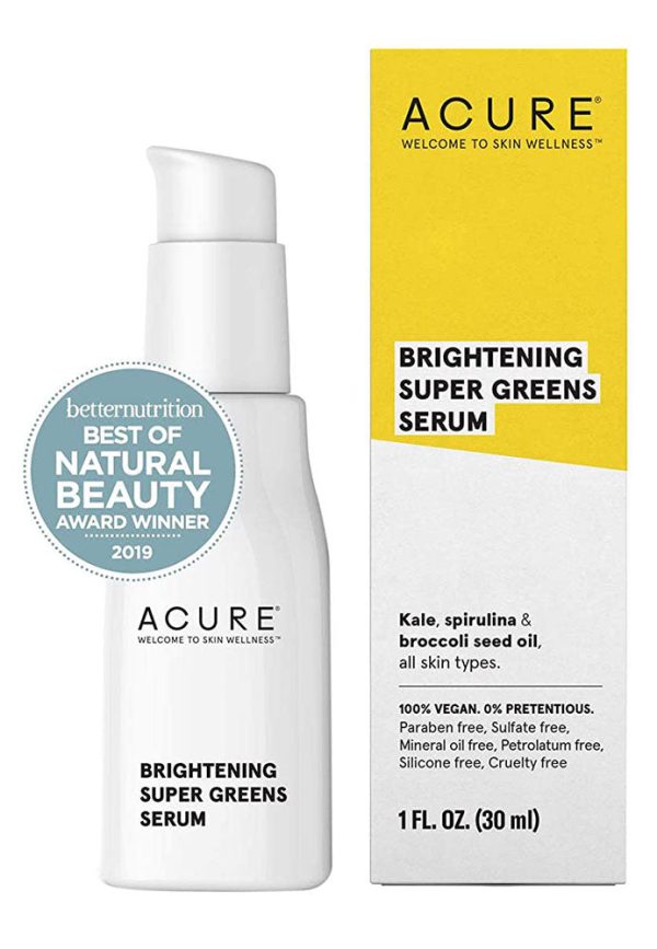 ACURE Brightening Super Greens Serum (30 ml) on Sale