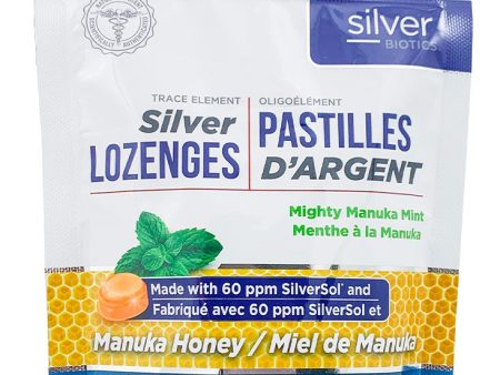 SILVER BIOTICS Silver Lozenges (Manuka Mint - 21 lozenges) Online Hot Sale