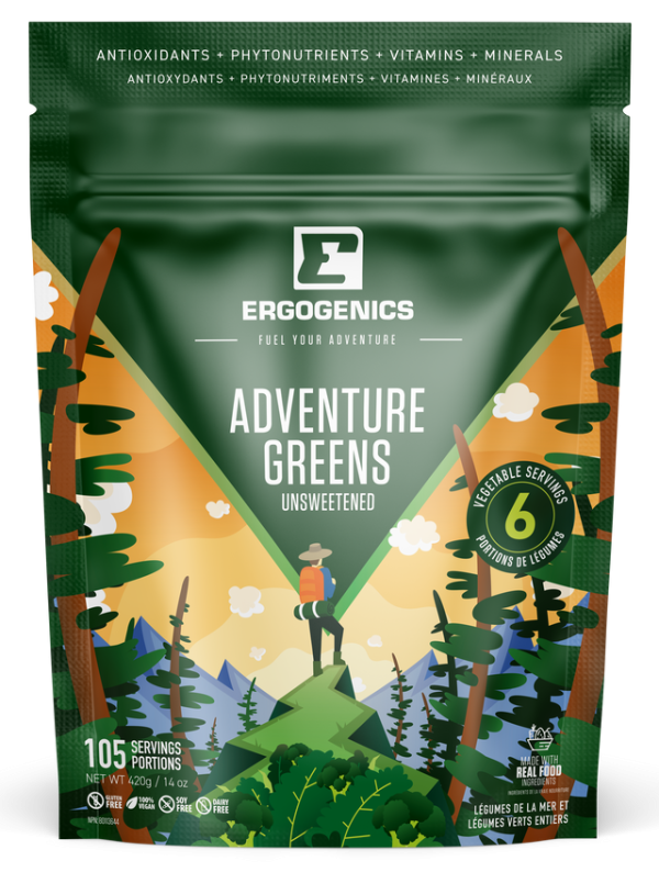 ERGOGENICS Adventure Greens Powder (420 gr) Supply