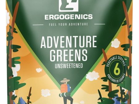 ERGOGENICS Adventure Greens Powder (210 gr) For Discount