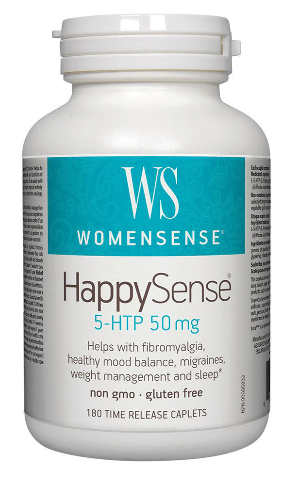 WOMENSENSE HappySense 5HTP (50mg - 180 caplets) Online now