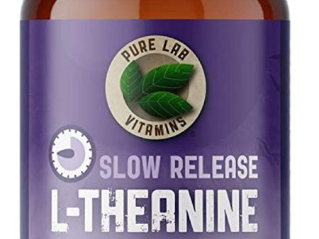 PURE LAB L-Theanine Slow Release (200 mg - 150 veg caps) Hot on Sale