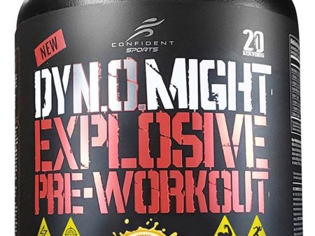 CONFIDENT SPORTS Dynomight (Orange Rush- 420 g) Supply