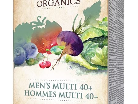 GARDEN OF LIFE ORGANICS Multivitamin - Men’s Multi 40+ (60 v-Tabs) Hot on Sale