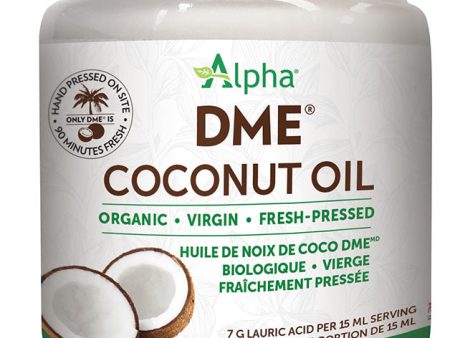 ALPHA HEALTH DME Raw Organic Virgin Coconut Oil (475 ml) Cheap