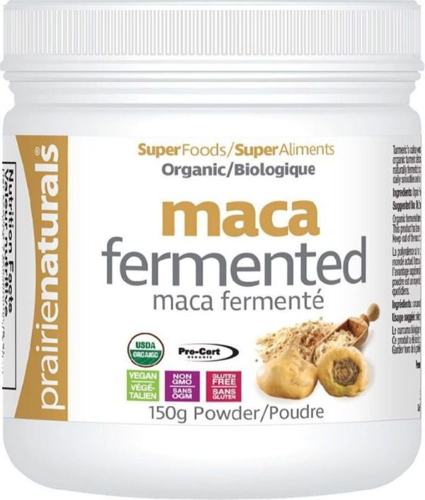 PRAIRIE NATURALS Fermented Organic Maca (150 gr) For Cheap