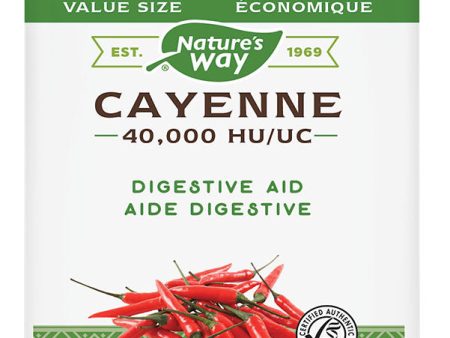 NATURE S WAY Cayenne (40,000 HU -180 caps ) Online