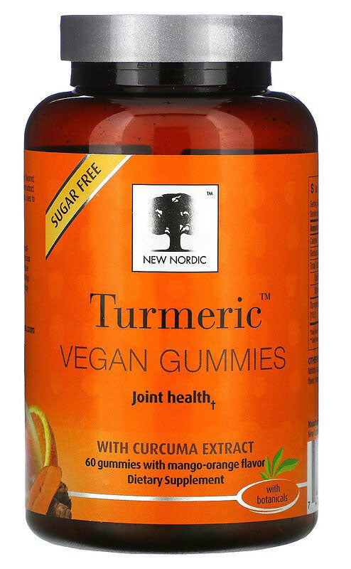 NEW NORDIC Turmeric Vegan Gummies (60 gummies) Fashion