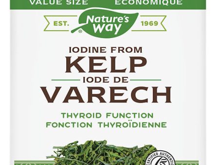 NATURE S WAY Kelp (180 veg caps) Discount