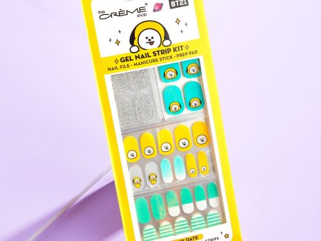 The Crème Shop | BT21: CHIMMY Play Date Gel Nail Strips (Set of 35) Online Sale